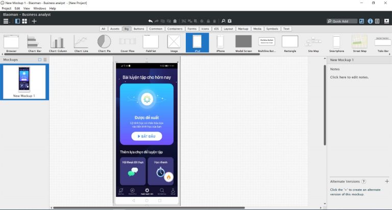 Tool cho BA- Balsamiq mockup một công cụ không thể thiếu dành cho Business Analyst