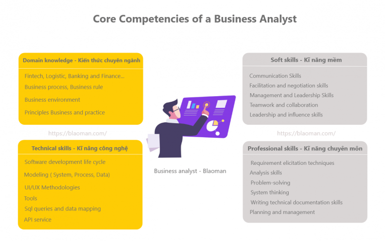 Các kĩ năng của business analyst, Core Competencies of a Business Analyst