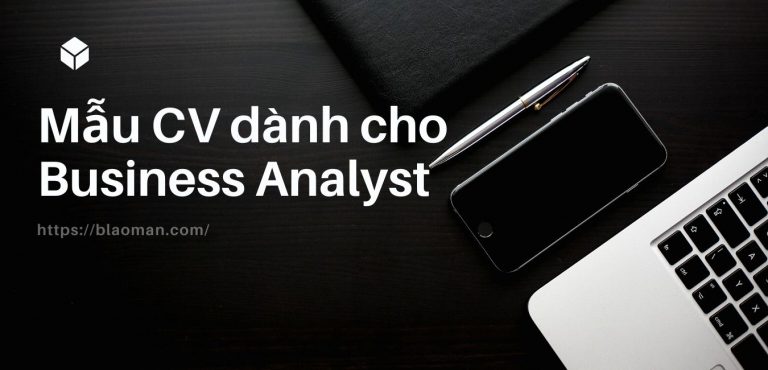 Mẫu CV Dành cho Business analyst