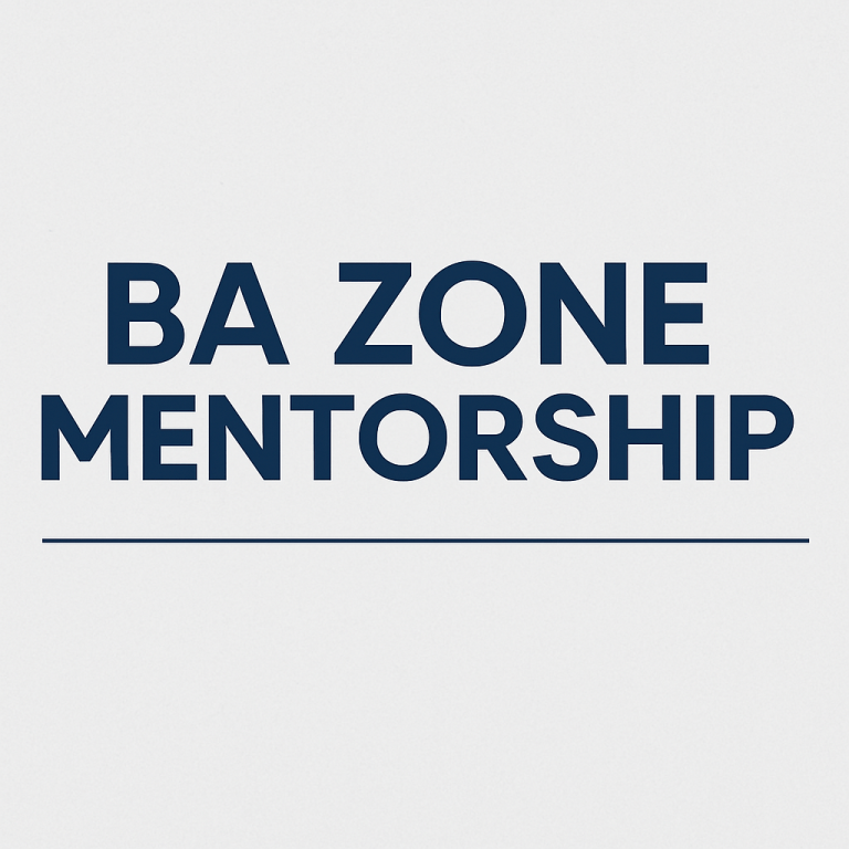 Chương trình BA Zone MentorShip dành cho Business Analys